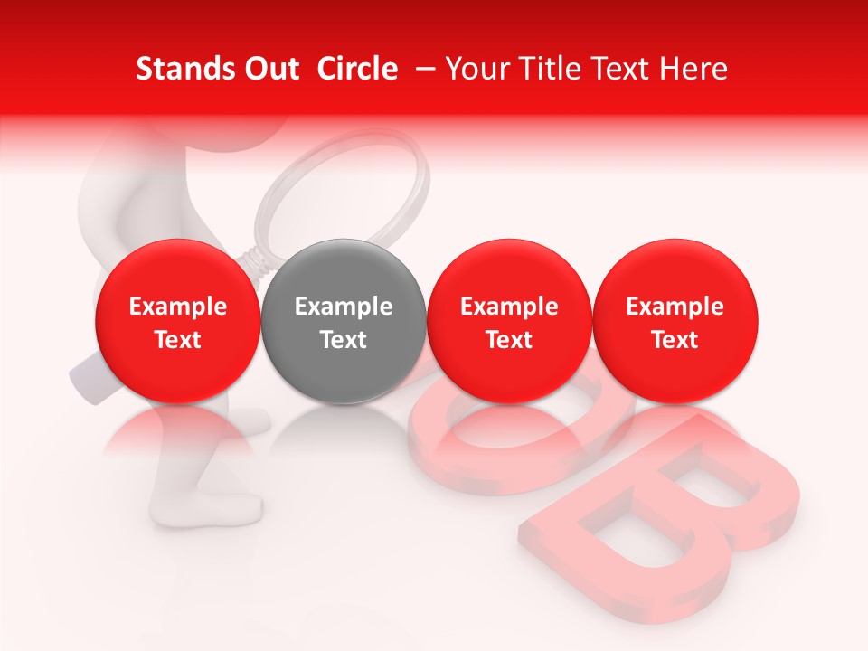 Illustration Economy Observation PowerPoint Template