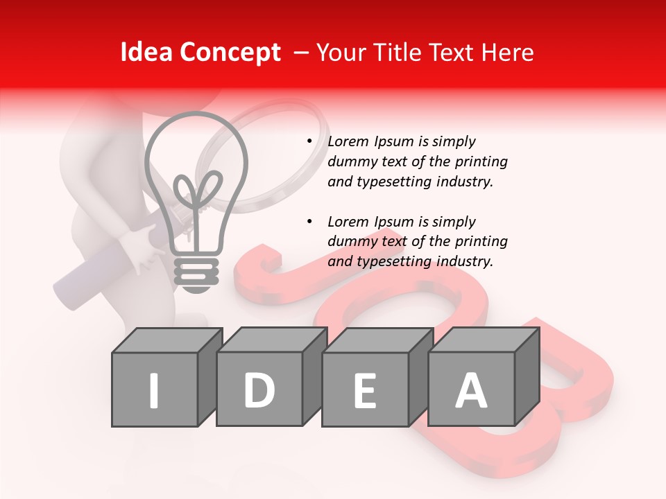 Illustration Economy Observation PowerPoint Template