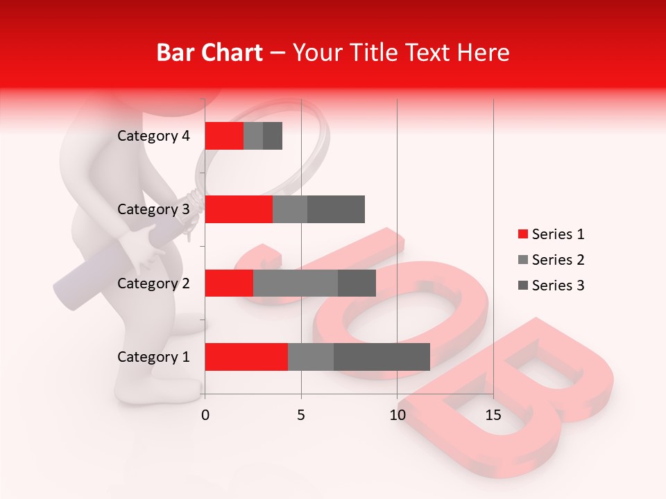 Illustration Economy Observation PowerPoint Template