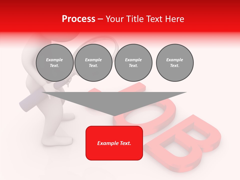 Illustration Economy Observation PowerPoint Template