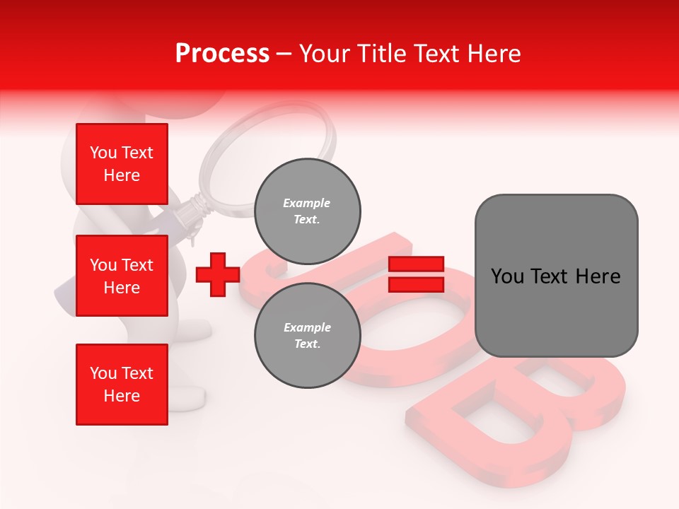 Illustration Economy Observation PowerPoint Template