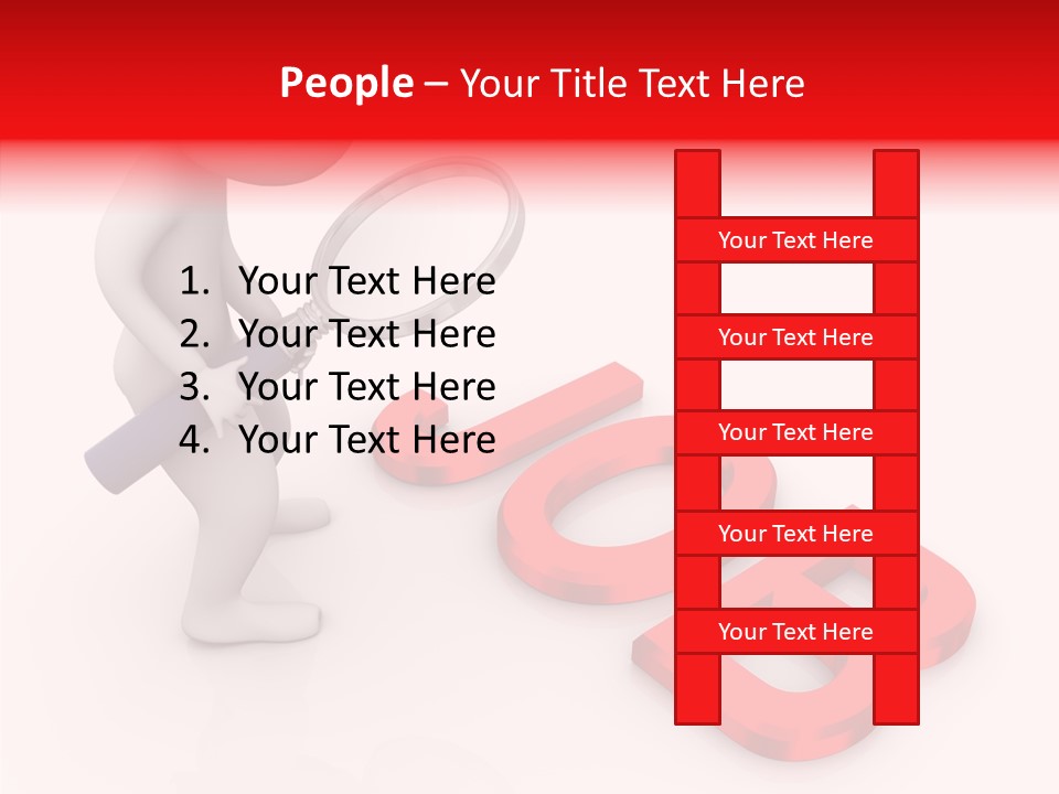 Illustration Economy Observation PowerPoint Template