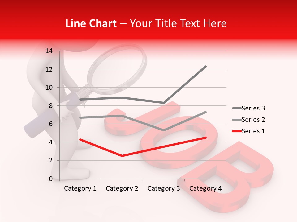 Illustration Economy Observation PowerPoint Template