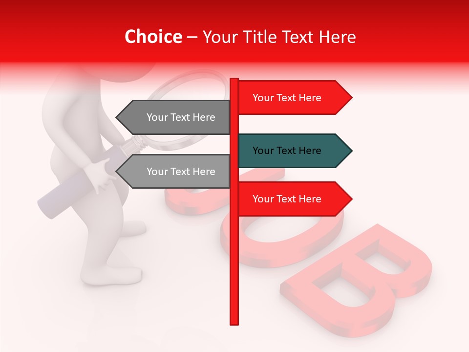 Illustration Economy Observation PowerPoint Template