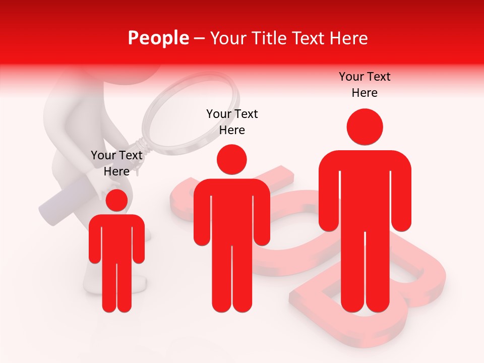 Illustration Economy Observation PowerPoint Template