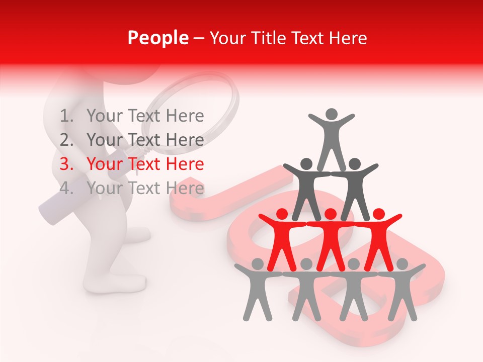 Illustration Economy Observation PowerPoint Template