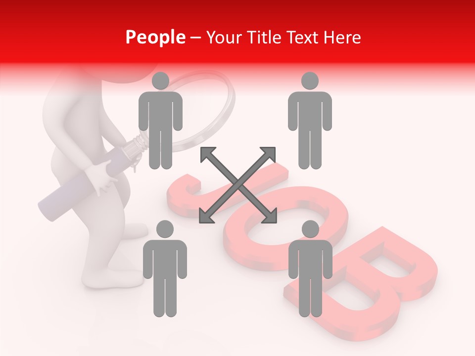 Illustration Economy Observation PowerPoint Template