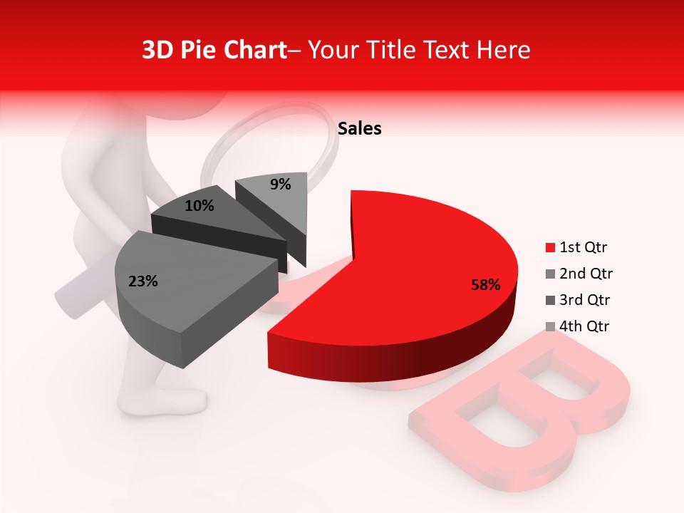 Illustration Economy Observation PowerPoint Template