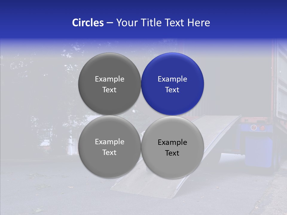 Steel Door Unit PowerPoint Template