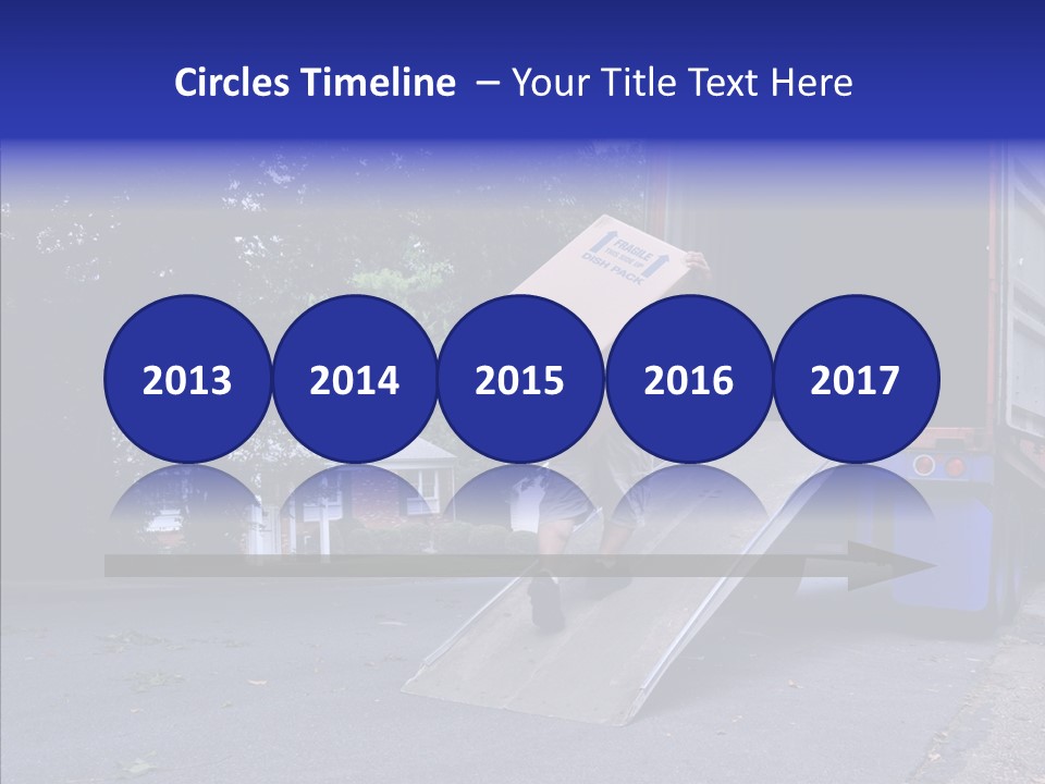 Steel Door Unit PowerPoint Template