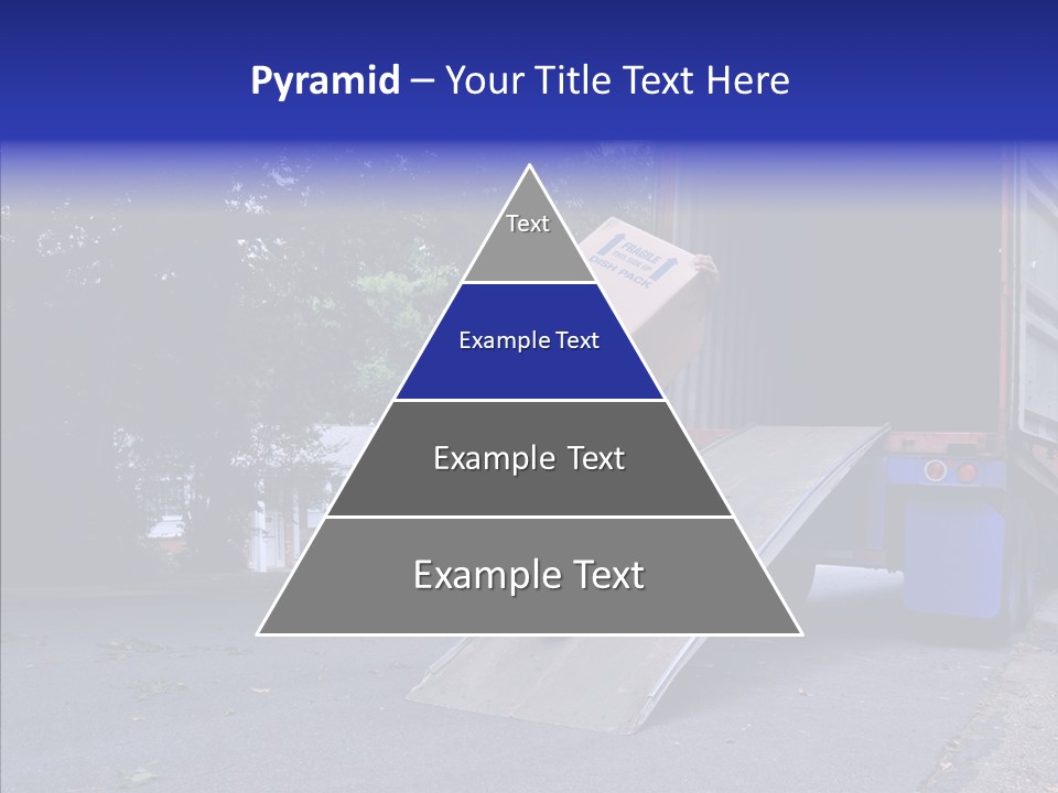 Steel Door Unit PowerPoint Template