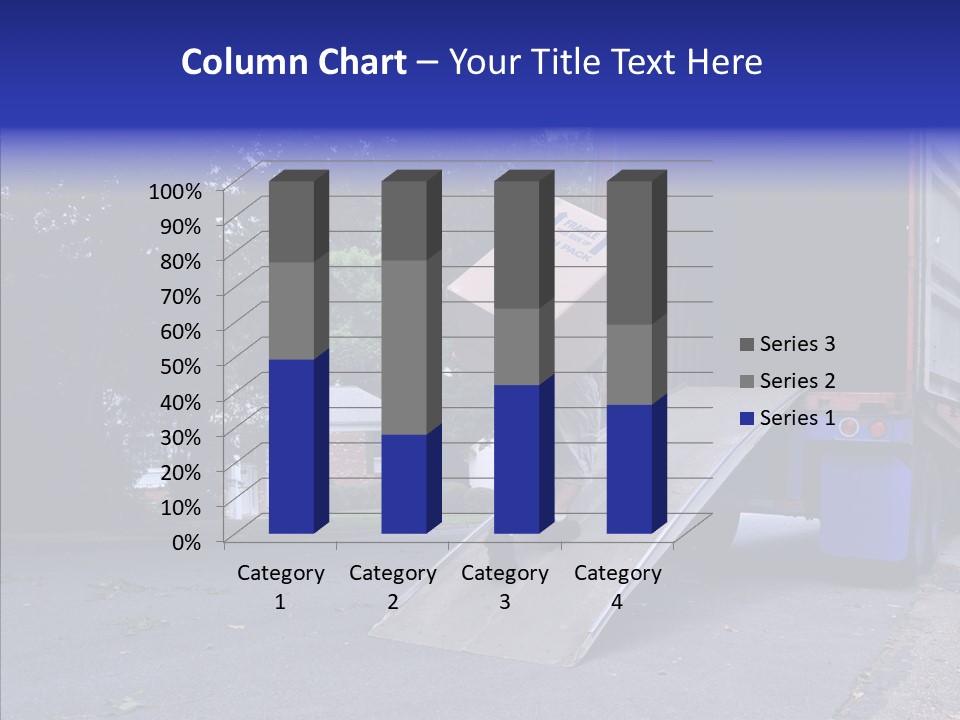 Steel Door Unit PowerPoint Template
