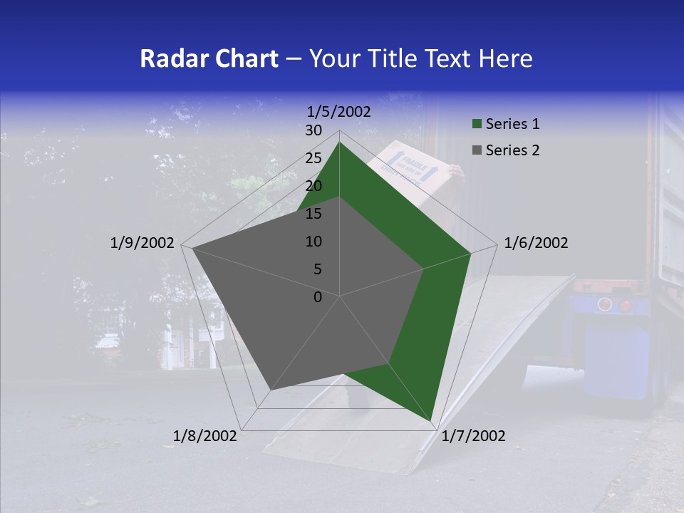 Steel Door Unit PowerPoint Template