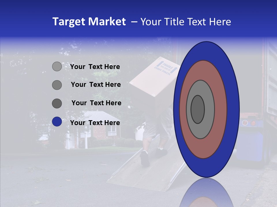 Steel Door Unit PowerPoint Template