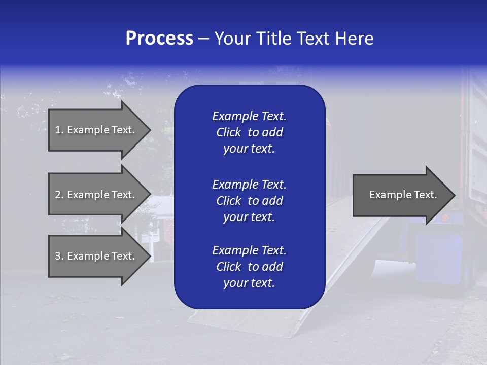 Steel Door Unit PowerPoint Template