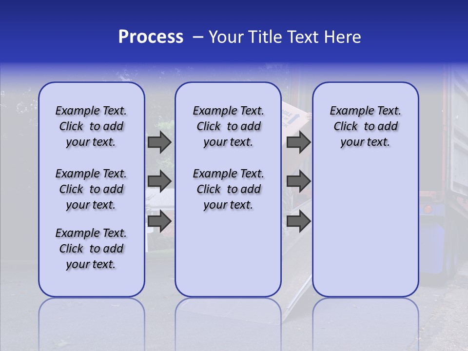 Steel Door Unit PowerPoint Template