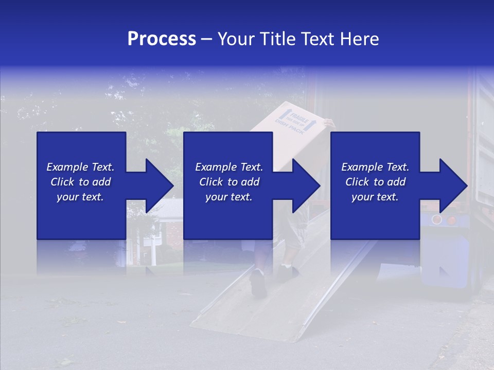 Steel Door Unit PowerPoint Template