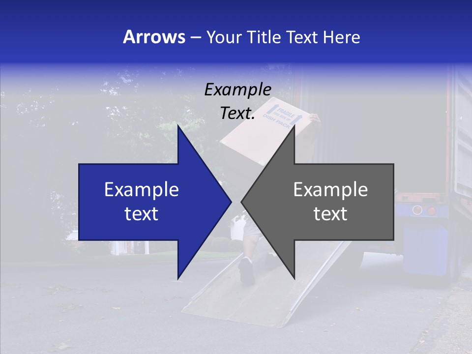 Steel Door Unit PowerPoint Template