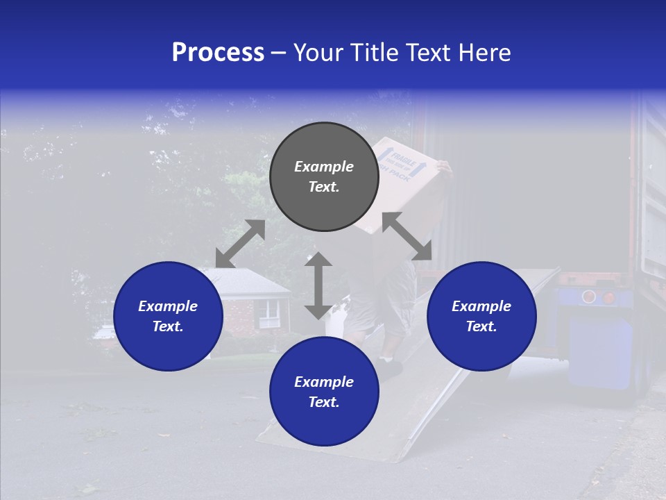 Steel Door Unit PowerPoint Template