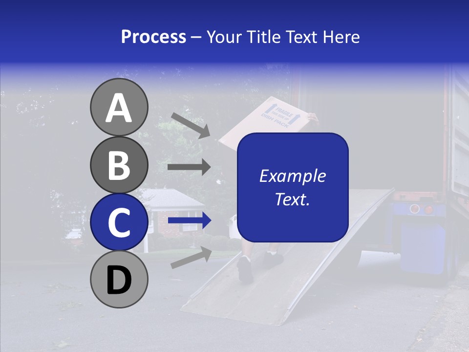 Steel Door Unit PowerPoint Template