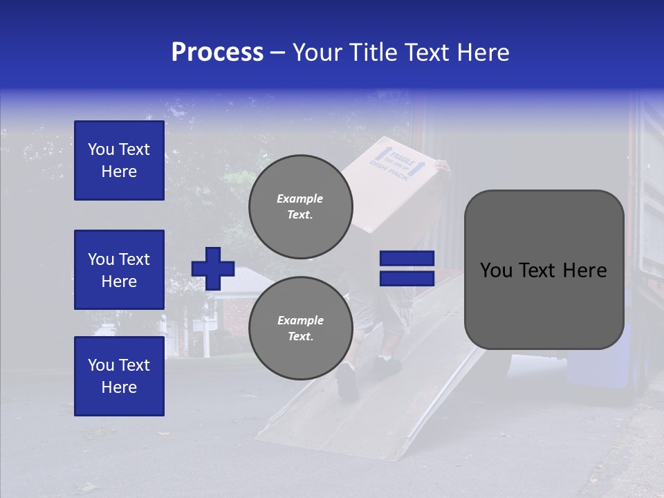 Steel Door Unit PowerPoint Template