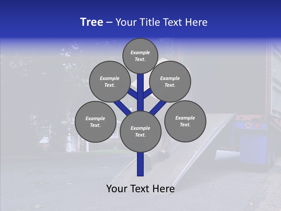 Steel Door Unit PowerPoint Template