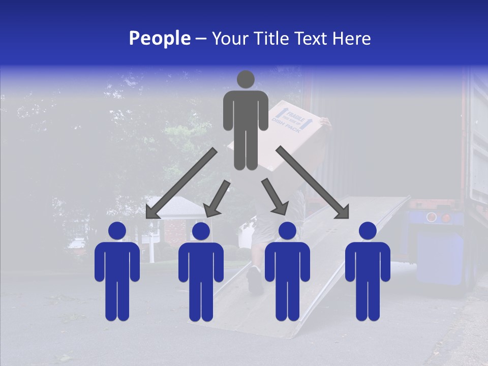 Steel Door Unit PowerPoint Template