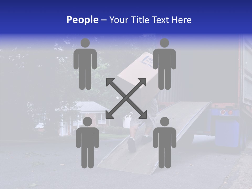 Steel Door Unit PowerPoint Template