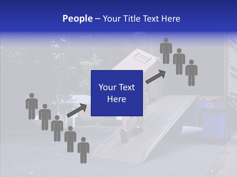 Steel Door Unit PowerPoint Template