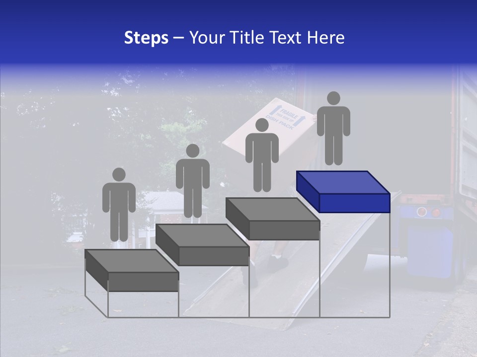 Steel Door Unit PowerPoint Template