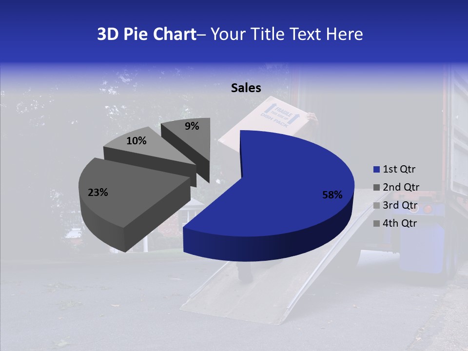 Steel Door Unit PowerPoint Template