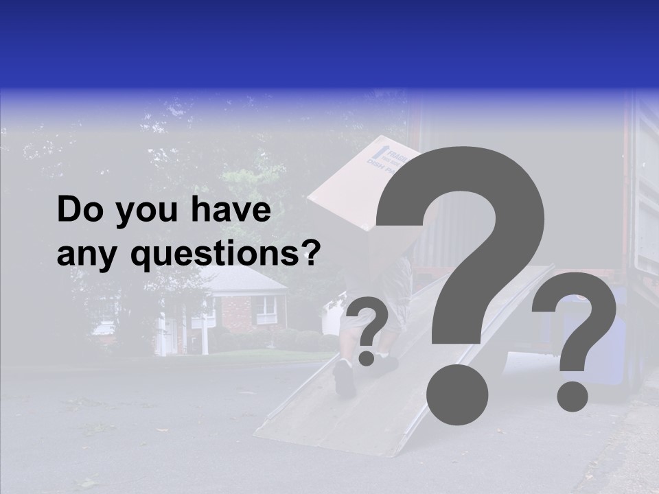 Steel Door Unit PowerPoint Template