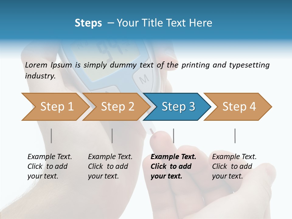 Digital Healthcare Human PowerPoint Template
