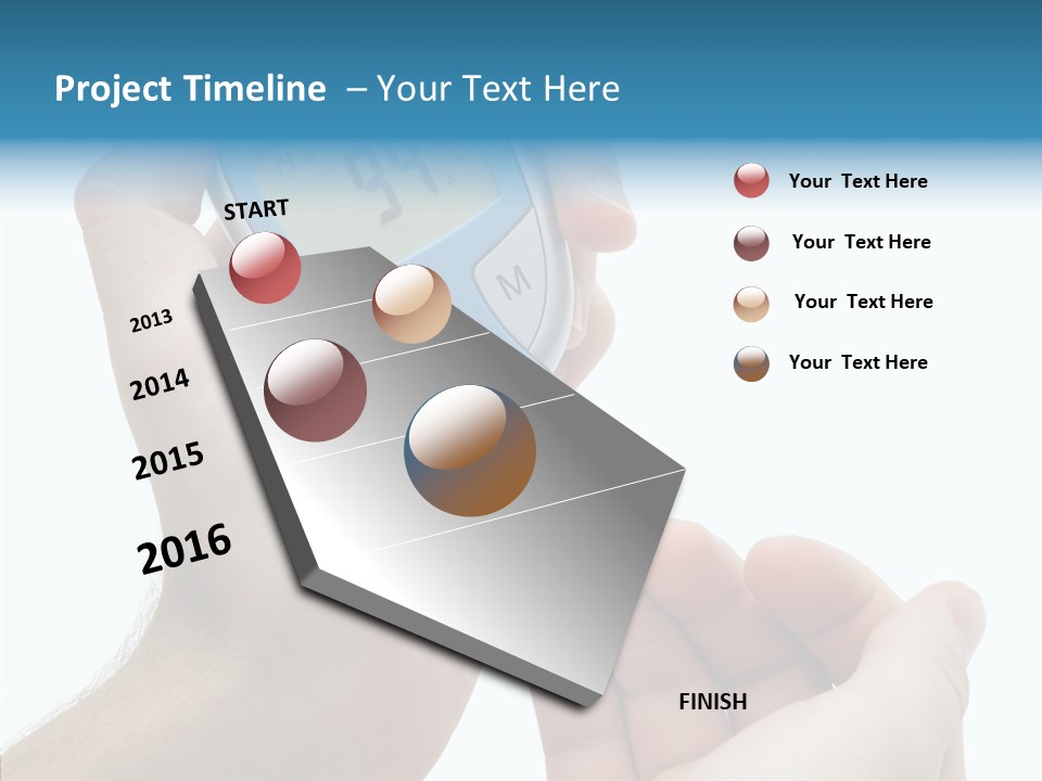 Digital Healthcare Human PowerPoint Template