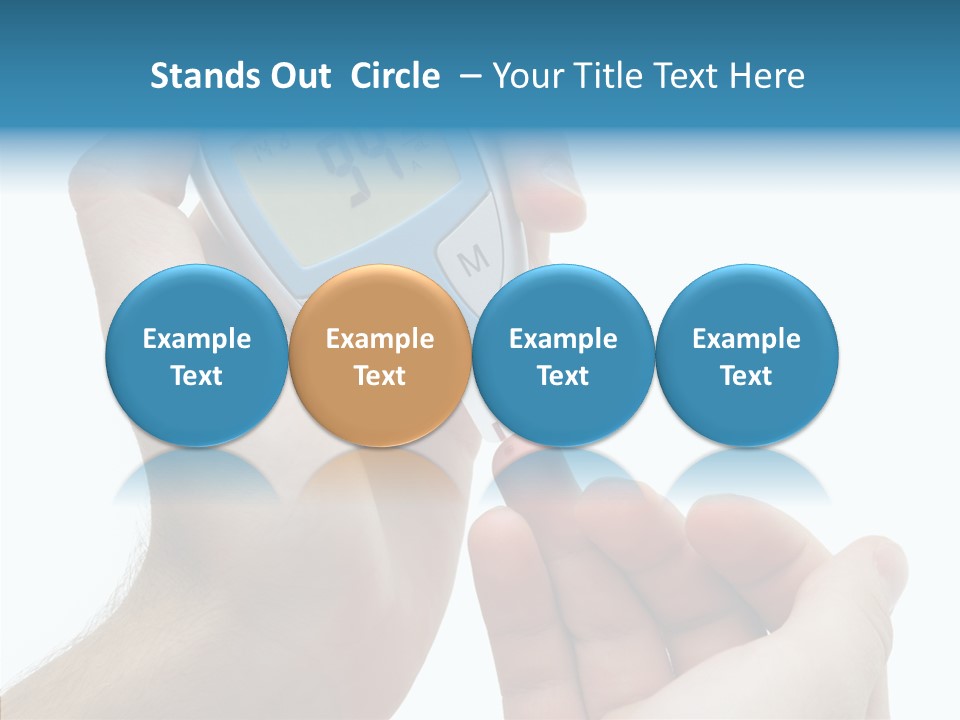 Digital Healthcare Human PowerPoint Template