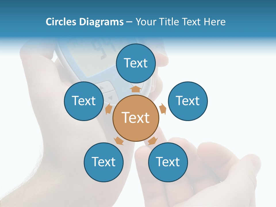 Digital Healthcare Human PowerPoint Template