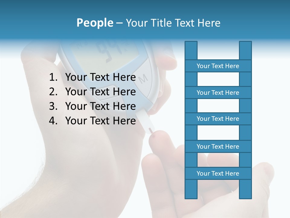 Digital Healthcare Human PowerPoint Template