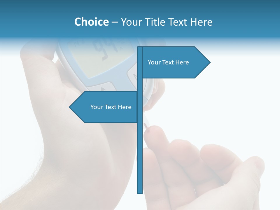 Digital Healthcare Human PowerPoint Template