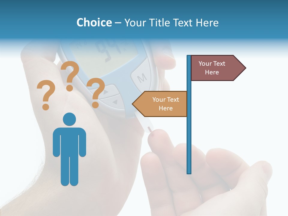 Digital Healthcare Human PowerPoint Template