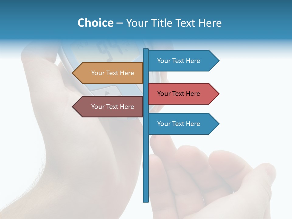 Digital Healthcare Human PowerPoint Template