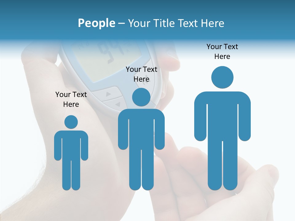 Digital Healthcare Human PowerPoint Template