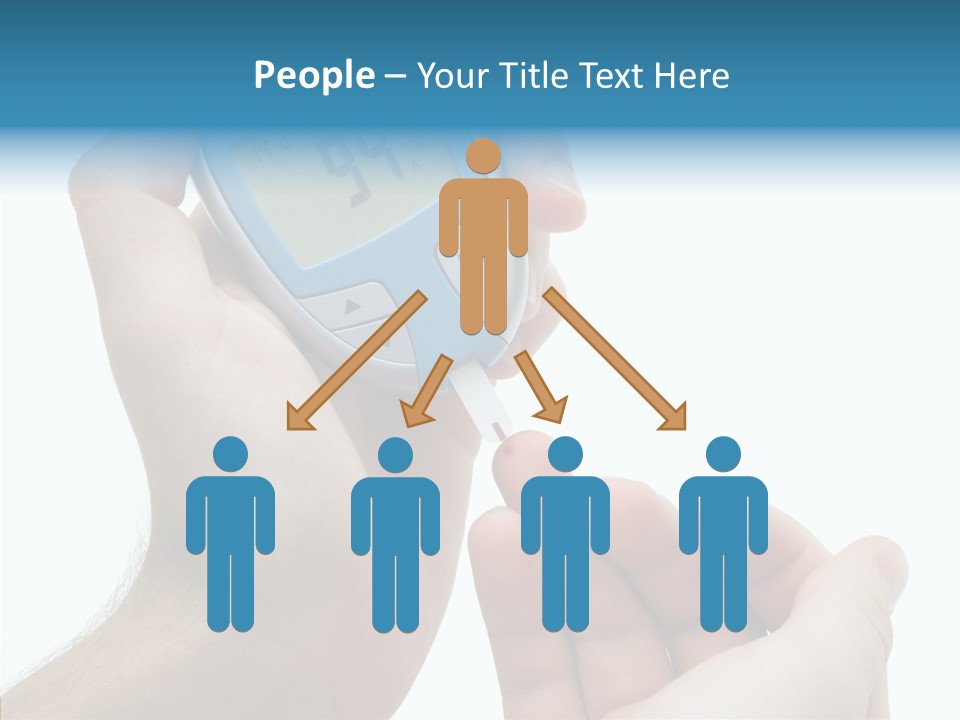 Digital Healthcare Human PowerPoint Template