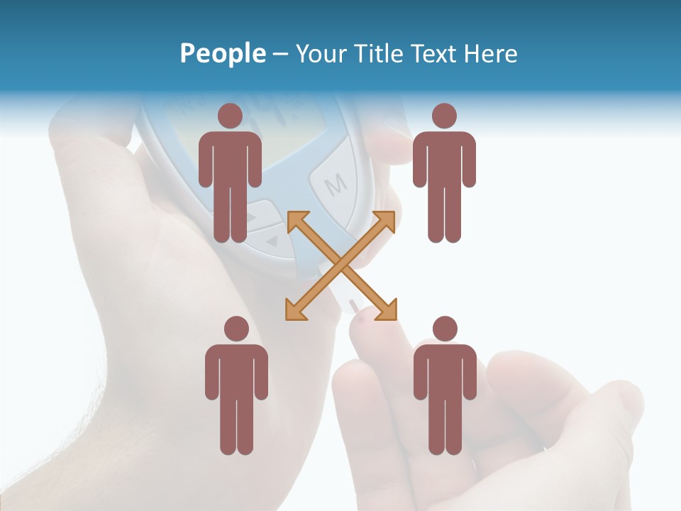 Digital Healthcare Human PowerPoint Template