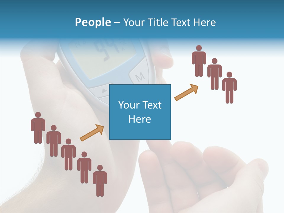 Digital Healthcare Human PowerPoint Template