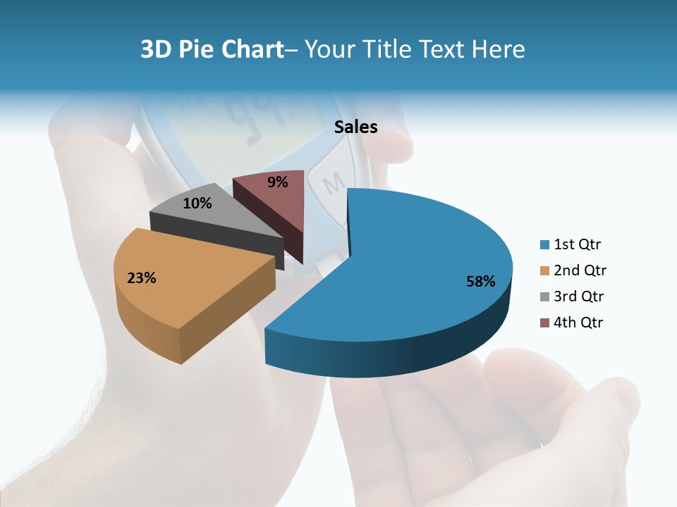 Digital Healthcare Human PowerPoint Template