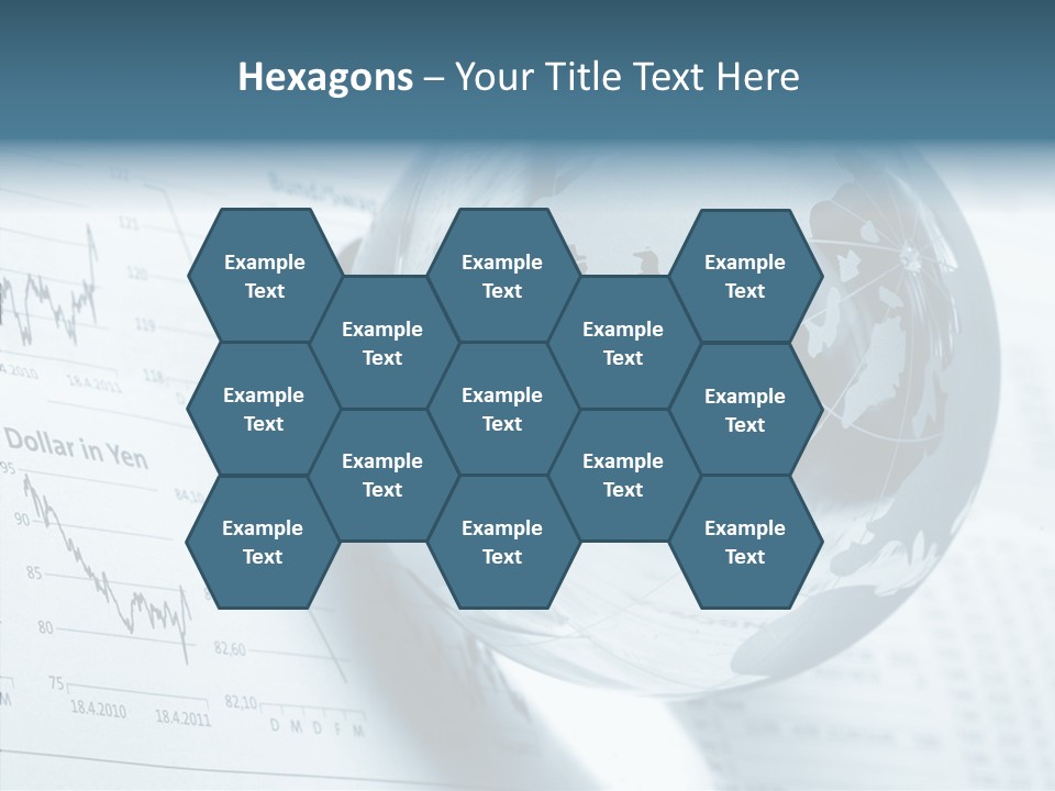 A Glass Globe On Top Of A Table PowerPoint Template