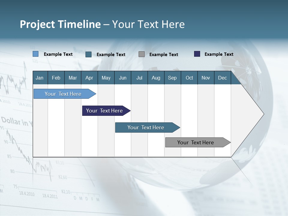 A Glass Globe On Top Of A Table PowerPoint Template