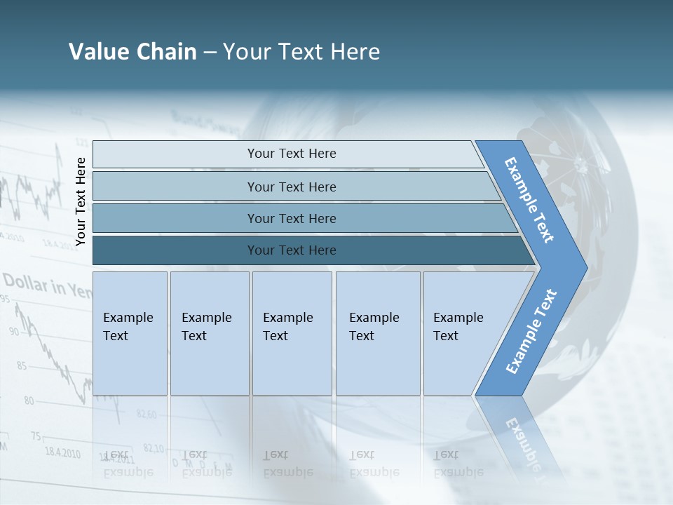 A Glass Globe On Top Of A Table PowerPoint Template