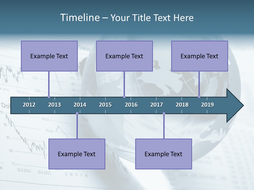 A Glass Globe On Top Of A Table PowerPoint Template