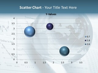 A Glass Globe On Top Of A Table PowerPoint Template